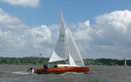 Segeln auf der Elbe